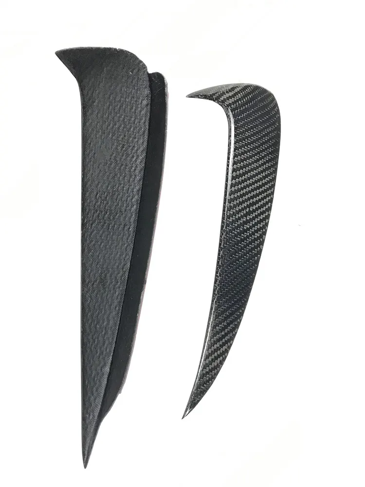 

Для Mercedes Benz C Class W205 C200 C63 AMG Sedan 4-дверный 2014-2017 задний бампер из углеродного волокна, спойлер, вентиляционное отверстие, накладка