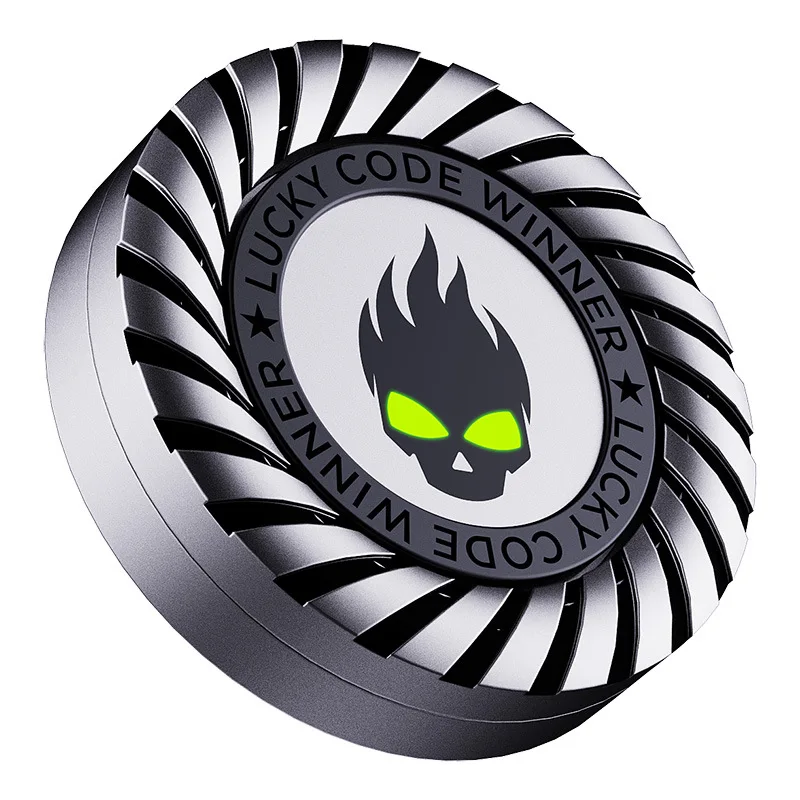 Petit diable EDC métal Fidget Spinner mécanique bouton à cliquet anti-Stress adulte haptique Fidget bout des doigts jouet garçon DDHD outil