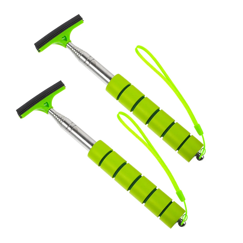

2Pcs Retractable Telescopic Car Side Mirror Wiper Rearview Mirror Cleaner Tool Vehicle Window Squeegee Water Scraper