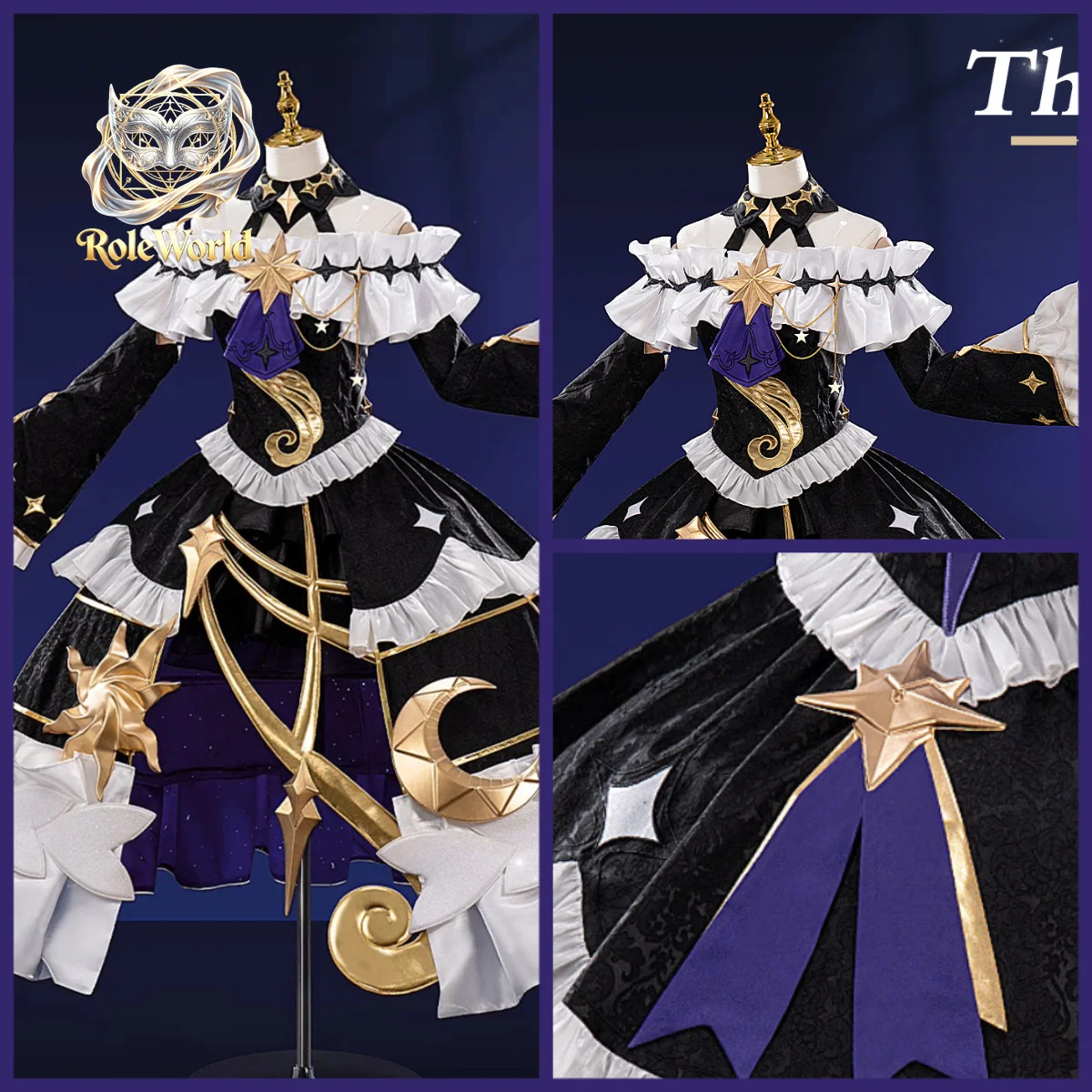 Theresa Cosplay Costume Honkai Impact 3rd Theresa Costume Stellar Poem Divine Hymn Women Outfit For Halloween Comic Con