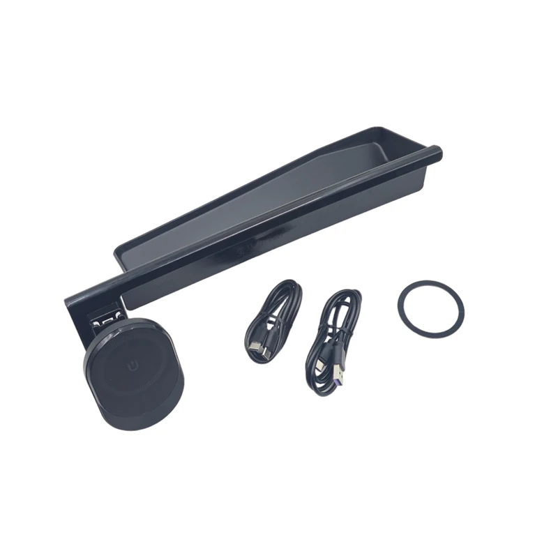 ل BMW X5 X6 X7 I3 I4 IX 2024 2025 2026 سيارة 14.9 بوصة شاشة الهاتف حامل مغناطيسي شاحن لاسلكي حامل اكسسوارات الكسوة