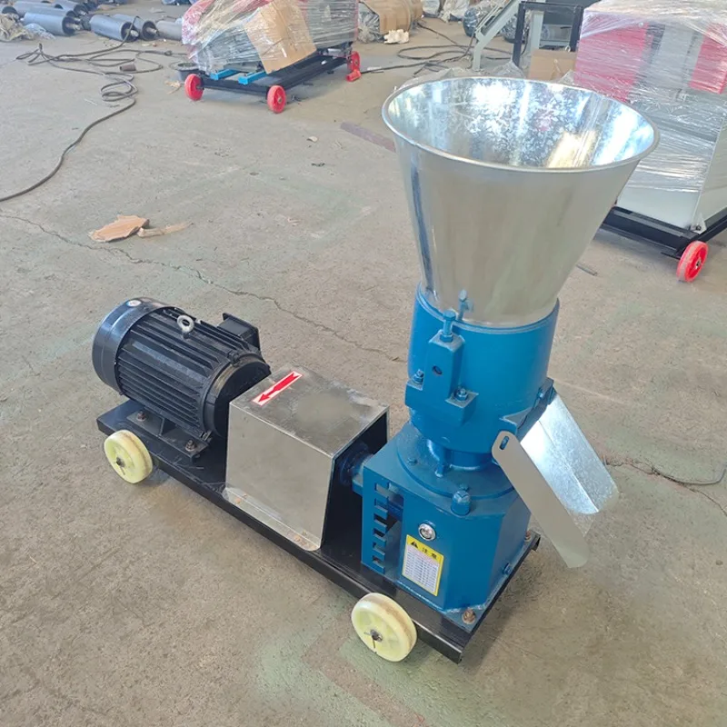 Elektrische Pullet Feed Pellet Making Machine Gevogelte Pellet Feed Machine Feed Processing Machines