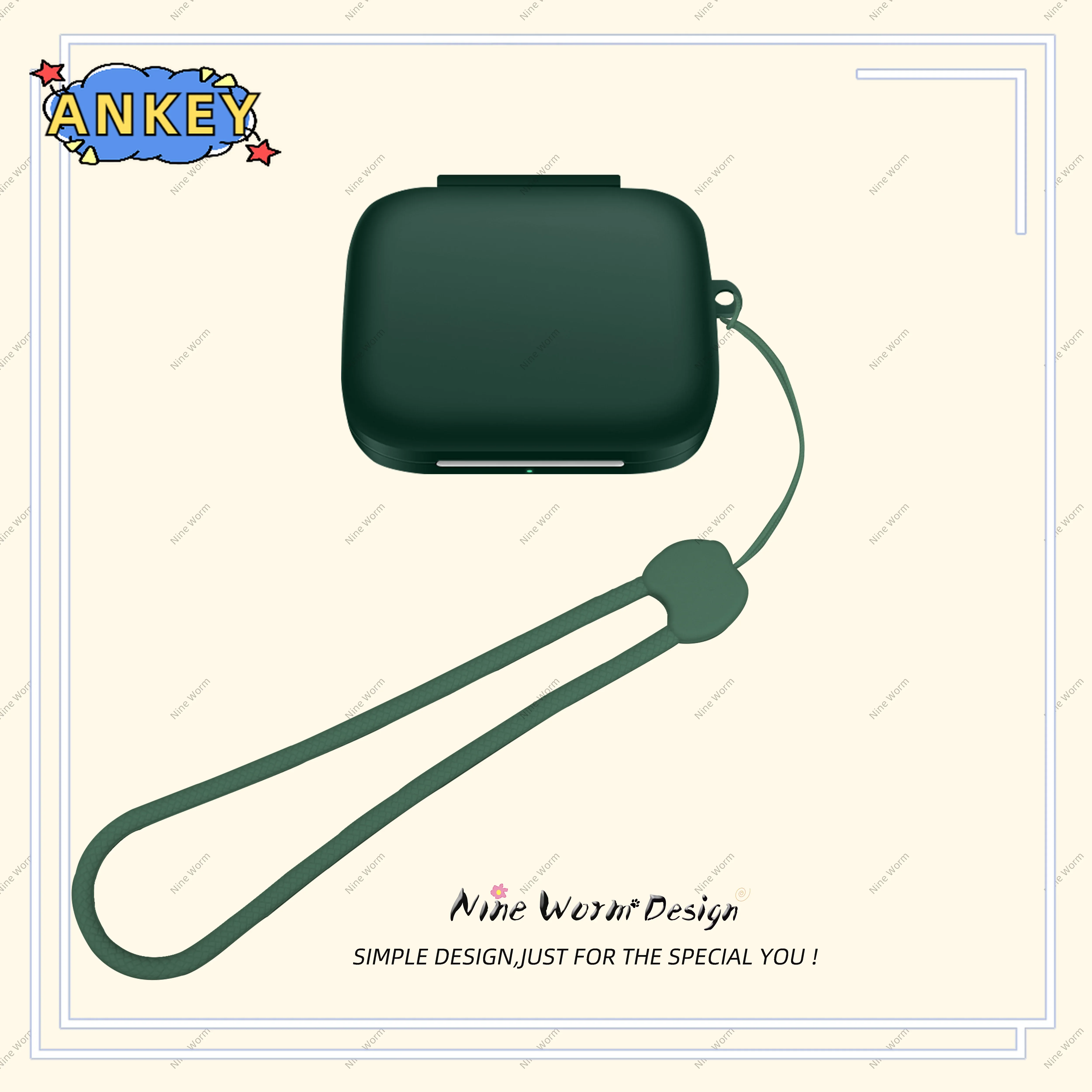 for OPPO Enco X3i Case Earphone Protective Cover Anti-fall Soft Silicone Wireless Bluetooth Earbuds Carrying