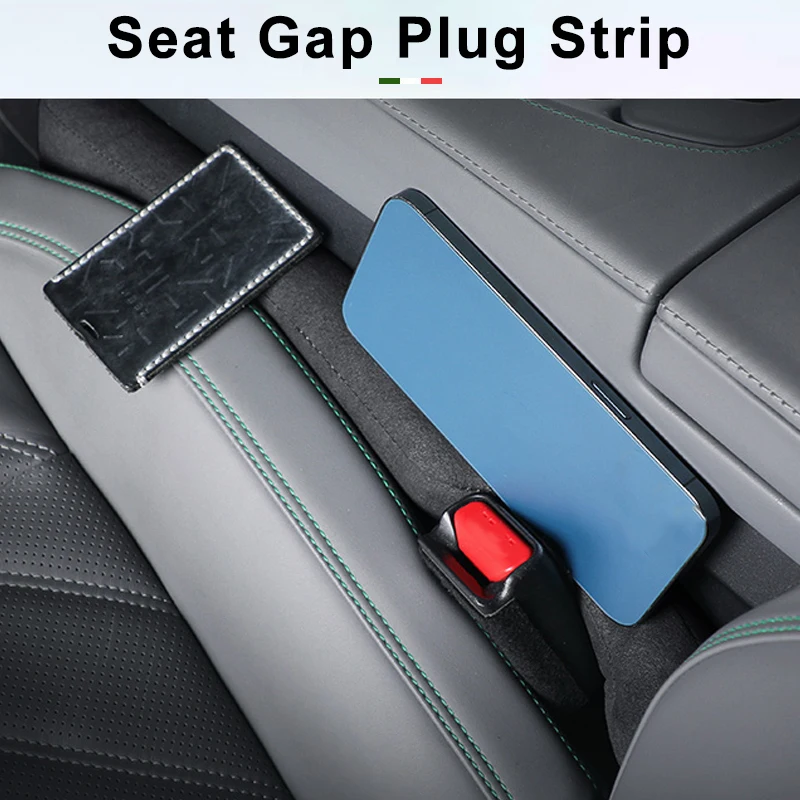 

Suede Car Seat Gap Filler Strip for Seat Side - Leakproof Seam Filling Strip, Auto Interior Mouldings Decoration Accessories