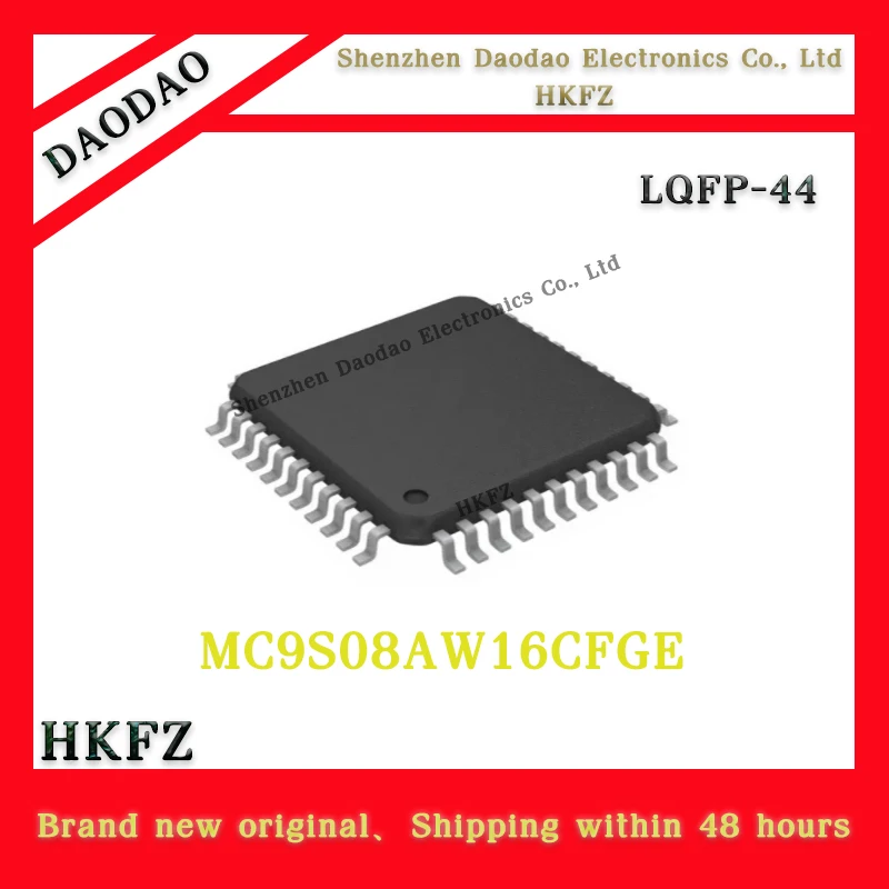 

MC9S08AW16CFGE MC9S08AW16 CFGE QFP-44 Microcontroller chip IC