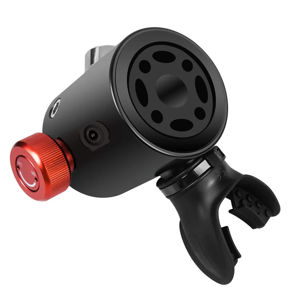 DEDEPU Mini Oxygen Bottle Breathing Valve Head, Underwater Breather, Constant Pressure with Switch for Scuba Tank