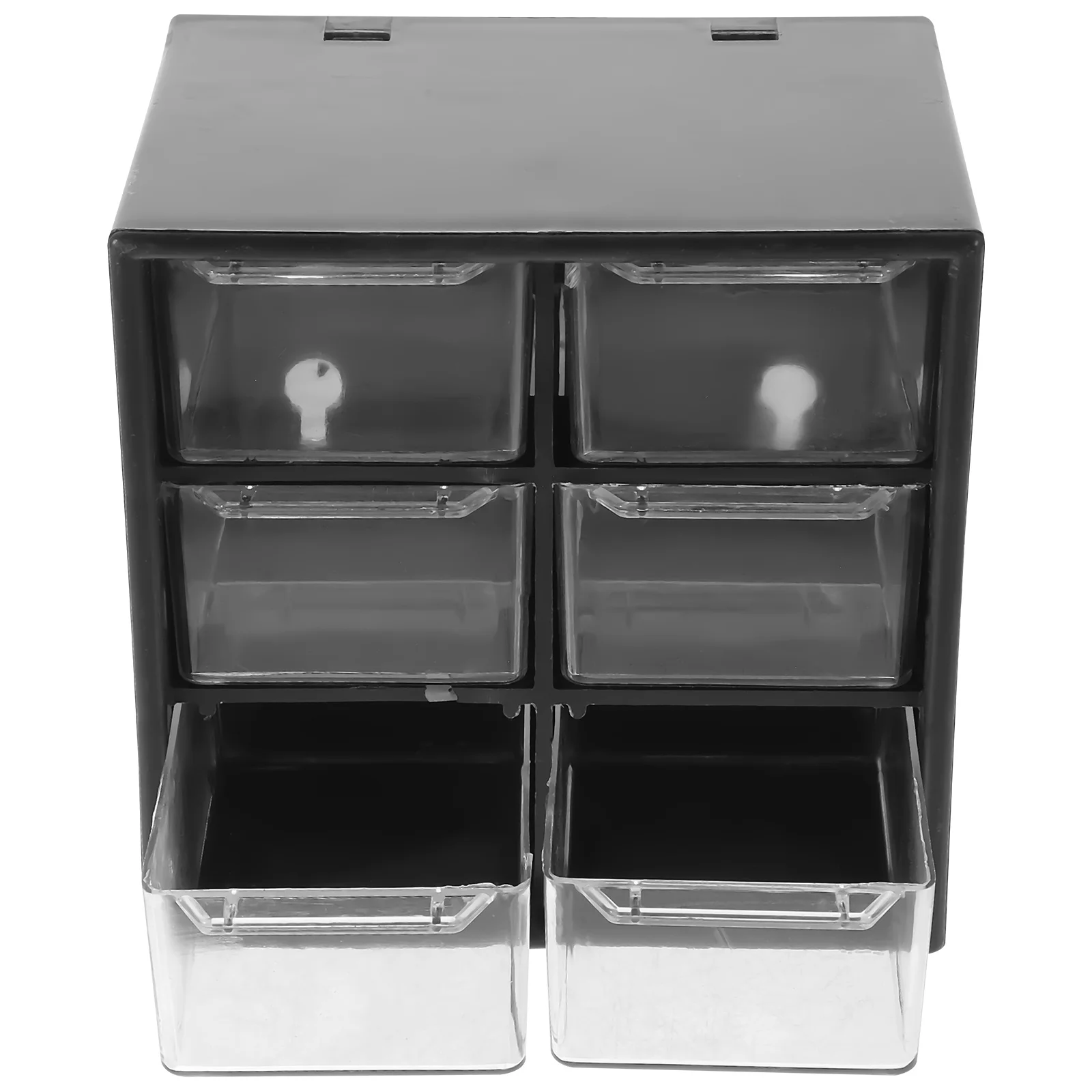 Desk Organizer With Drawers Desktop Storage Box For Makeup Stationery Sundries Multi Compartment Tabletop Organizer