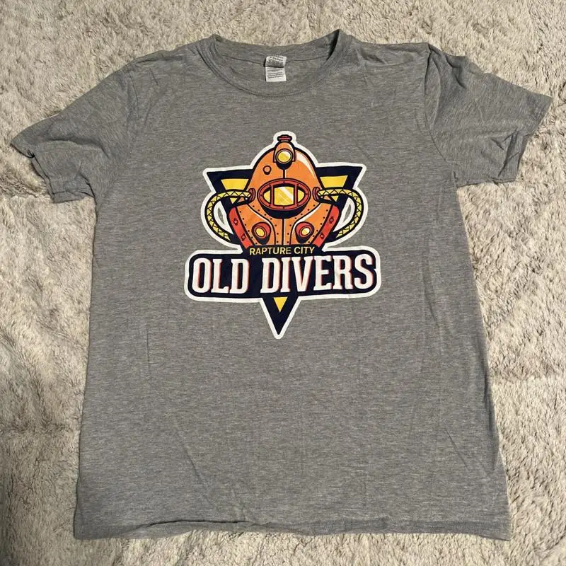 "Rapture City Old Divers" - Grand T-shirt BioShock « Sports »