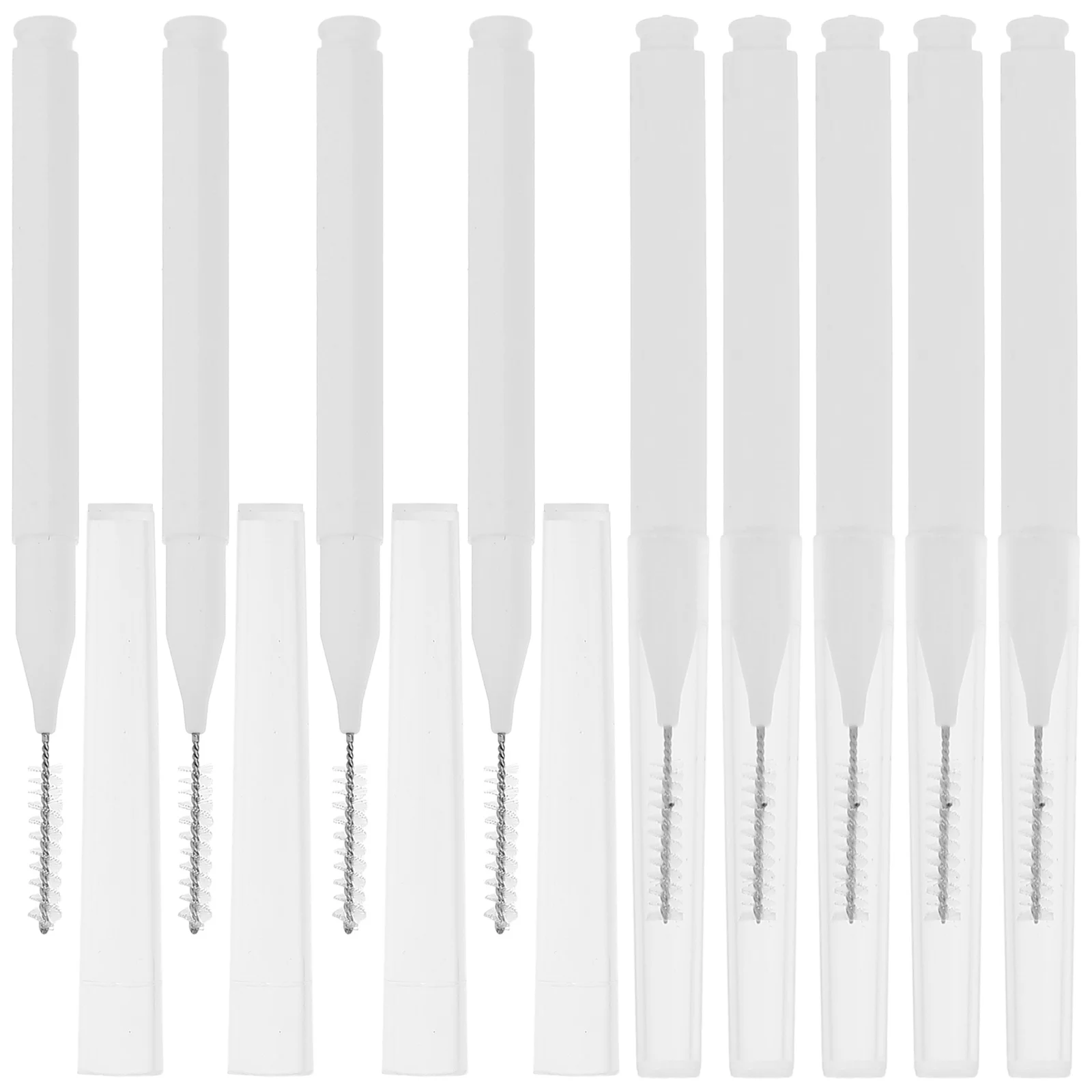 

4 Boxes Shower Head Cleaning Brush Small Hole Cleaner High Durability Flexible Design Nozzle Brush Practical Use