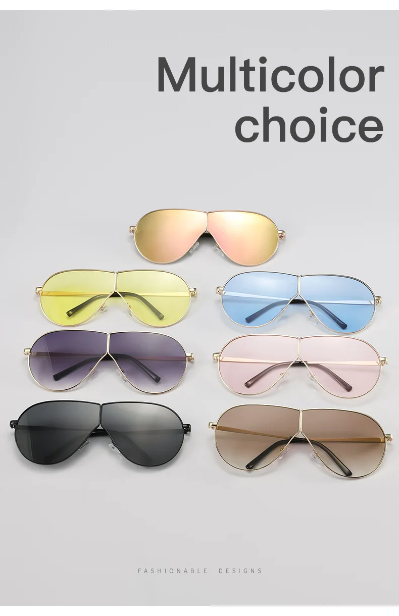 نظارات شمسية عصرية للرجال والنساء، نظارات شمسية على طراز الهيب هوب بانك، مناسبة لتسلق الجبال والسياحة والاستخدام على الشاطئ