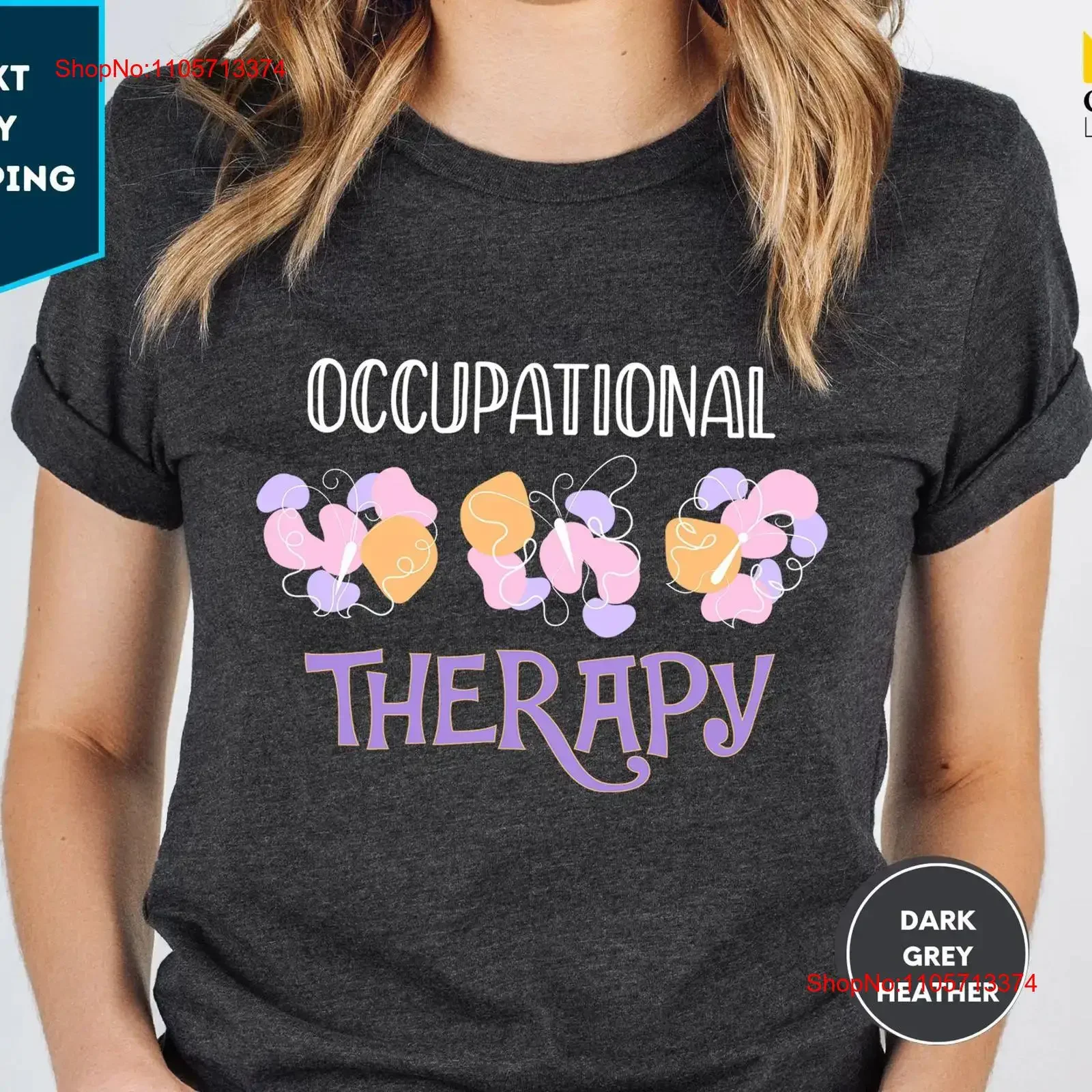 Occupational Therapy T Shirt OT Special Education TherapisT Autism Awareness Sped Teacher Neurodiversity vintage Washed