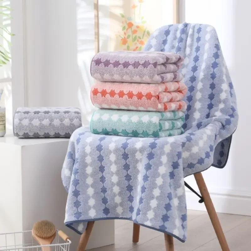 Microfiber Bath Towels Face Towels Soft Ultra Absorbent Quick Dry Gentle Skin-friendly Perfect for Home Bathroom Bathing Towel