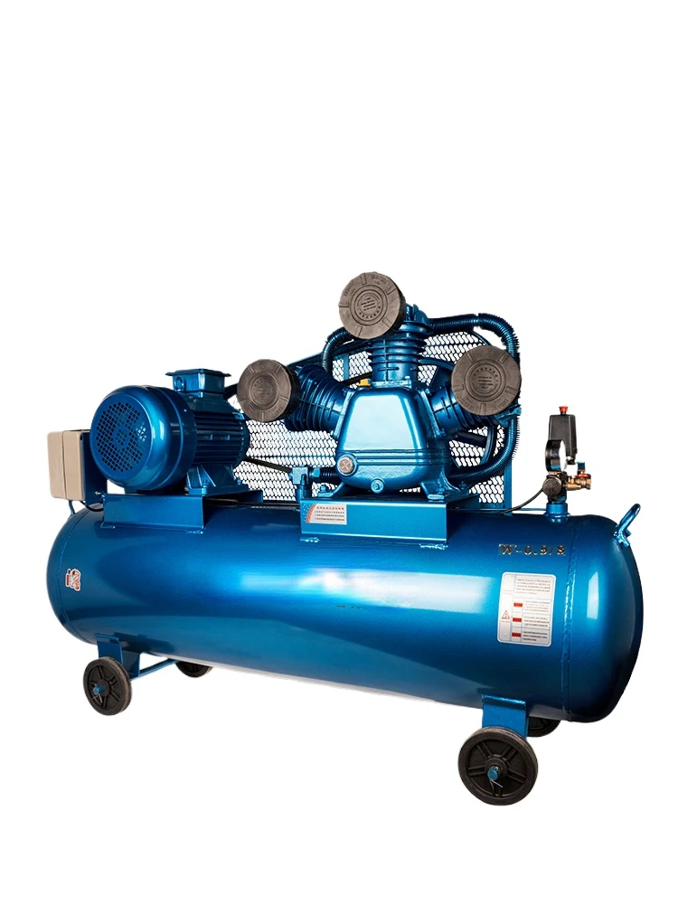 Belt Air Compressor 380V Industrial Grade Large Pump Compressor High Pressure 220V Pump