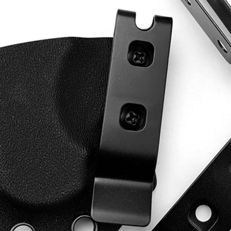 Stainless Steel Scabbard Back Clip Mini Belt Holster Sheath Carrying Waist Clips Clips Grip Hook