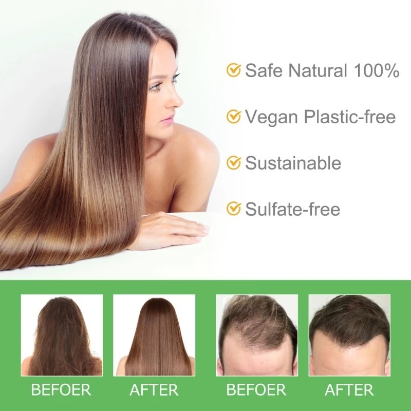 Barra champú agua arroz, jabón Natural para dividir en seco y dañado, promueve crecimiento, envío directo