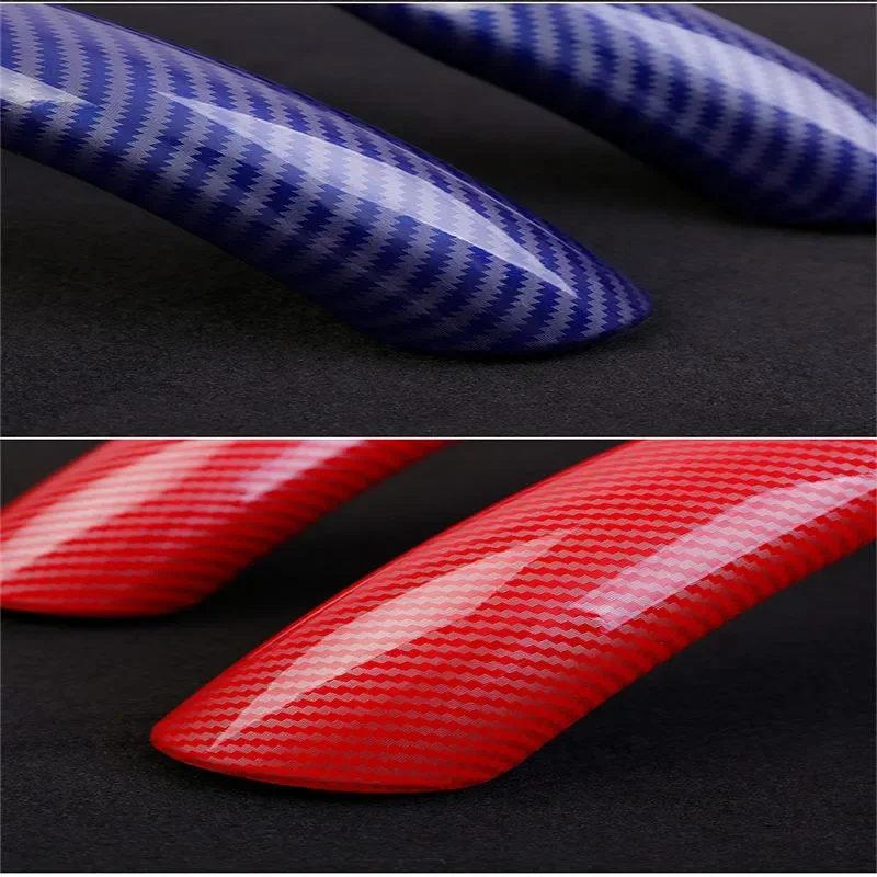 2024 For Tesla Model 3 Highland Model Y 3 S X Car Steering Wheel Cover Carbon Fiber Texture Water Transfer Printing Interior