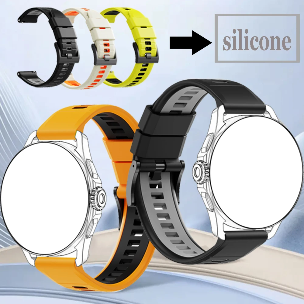 24mm Silikon Uhr Band Quick Release Armband Für Suunto Uhr 9 Baro 7 D5 Spartan Sport Smartwatch Zubehör weiche Armband