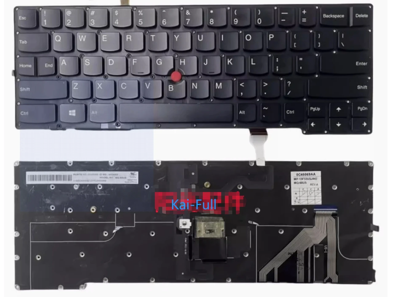 

English Laptop keyboard with backlit for lenovo for thinkpad X1C 2014 x1 For carbon gen 2 type 20A7 20A8 US keyboard