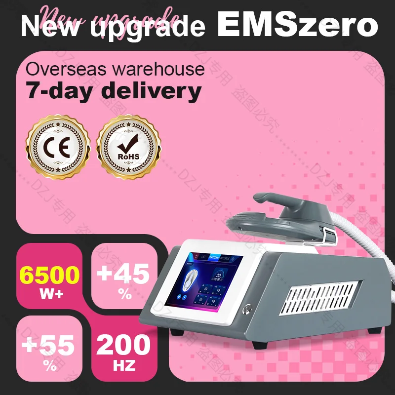 

2025 Emszero Mini Slim Fat Burning EM Electromagnetic Muscle Stimulation Portable EMS ZERO Neo RF 200HZ Body Shaping Machine