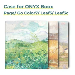 Magnetic Cover For ONYX BOOX Page and Go Color 7 Book Case For Leaf 3c and Leaf3 with Auto Wake Up Ultra Thin Smart Function