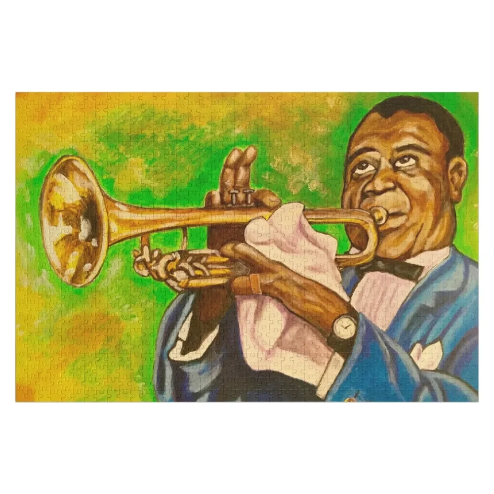 

Пазл Louis Armstrong, игрушки для малышей, подарки на заказ, деревянный пазл с индивидуальным именем