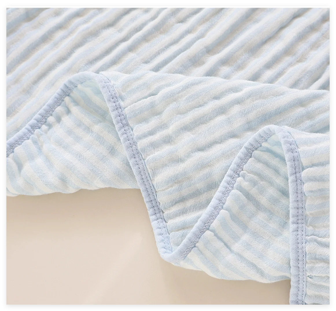 Selimut Bedung Muslin Selimut Bayi Lembut Bambu Katun 6 Lapis Baru Lahir Selimut Penerima untuk Handuk Mandi Bayi Balita Anak Laki-laki Perempuan
