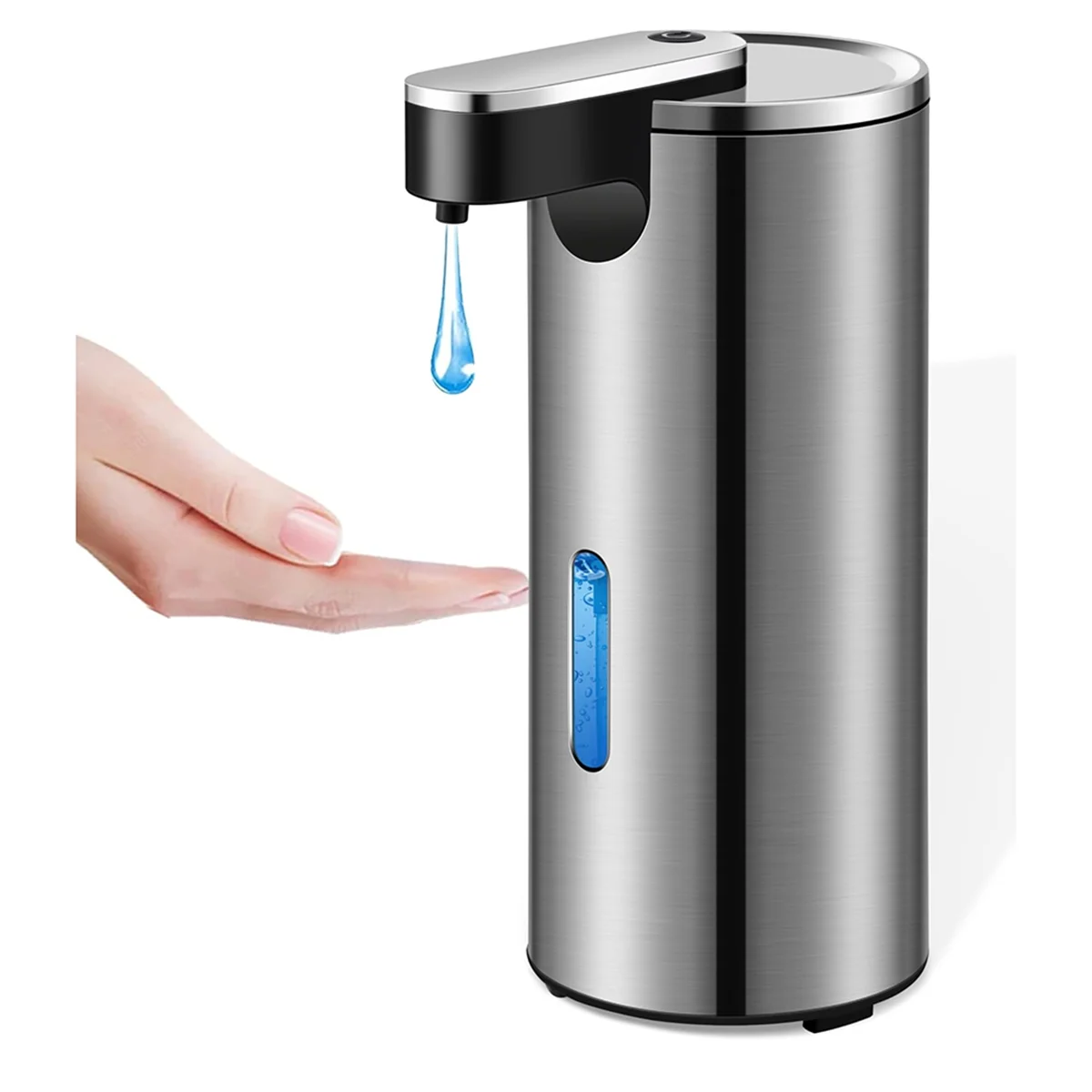 

Retails Automatic Soap Dispenser, Stainless Steel Touchless Soap Dispenser Liquid, 13.5oz/400ml for Bathroom,Kitchen,Hotel