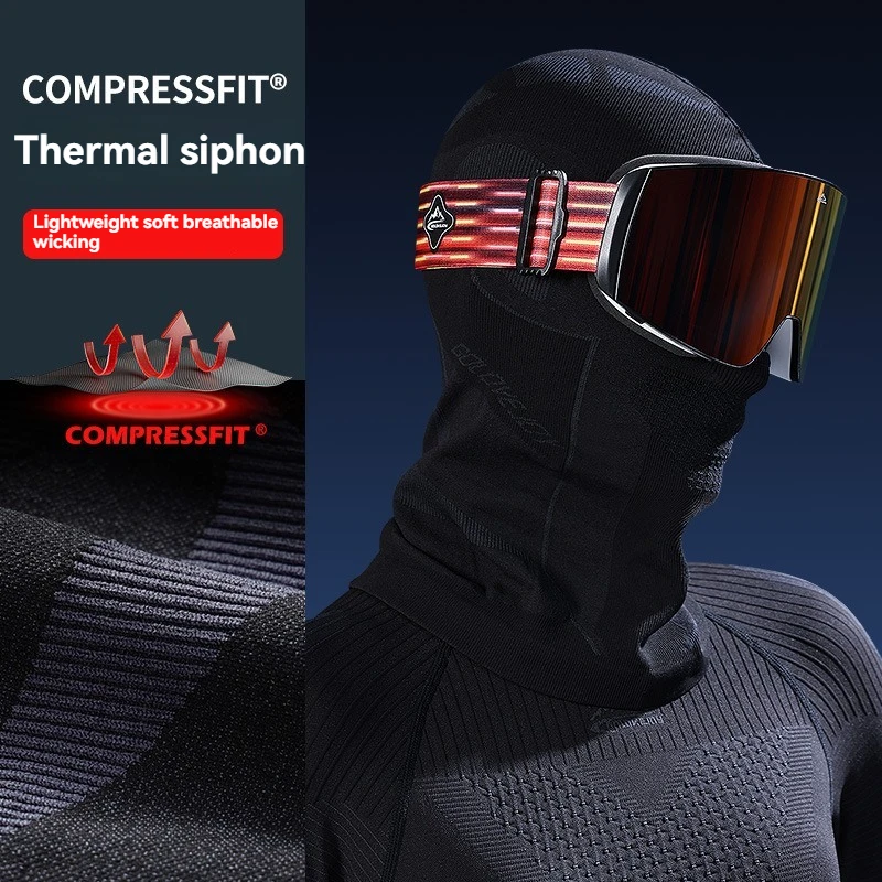 GTUBIKE Ski Mask Motorcycle Riding Full Face Mask Neck Warm Winter Warm Balaclava Windproof Cycling Cap Outdoor Skiing Mask Hat