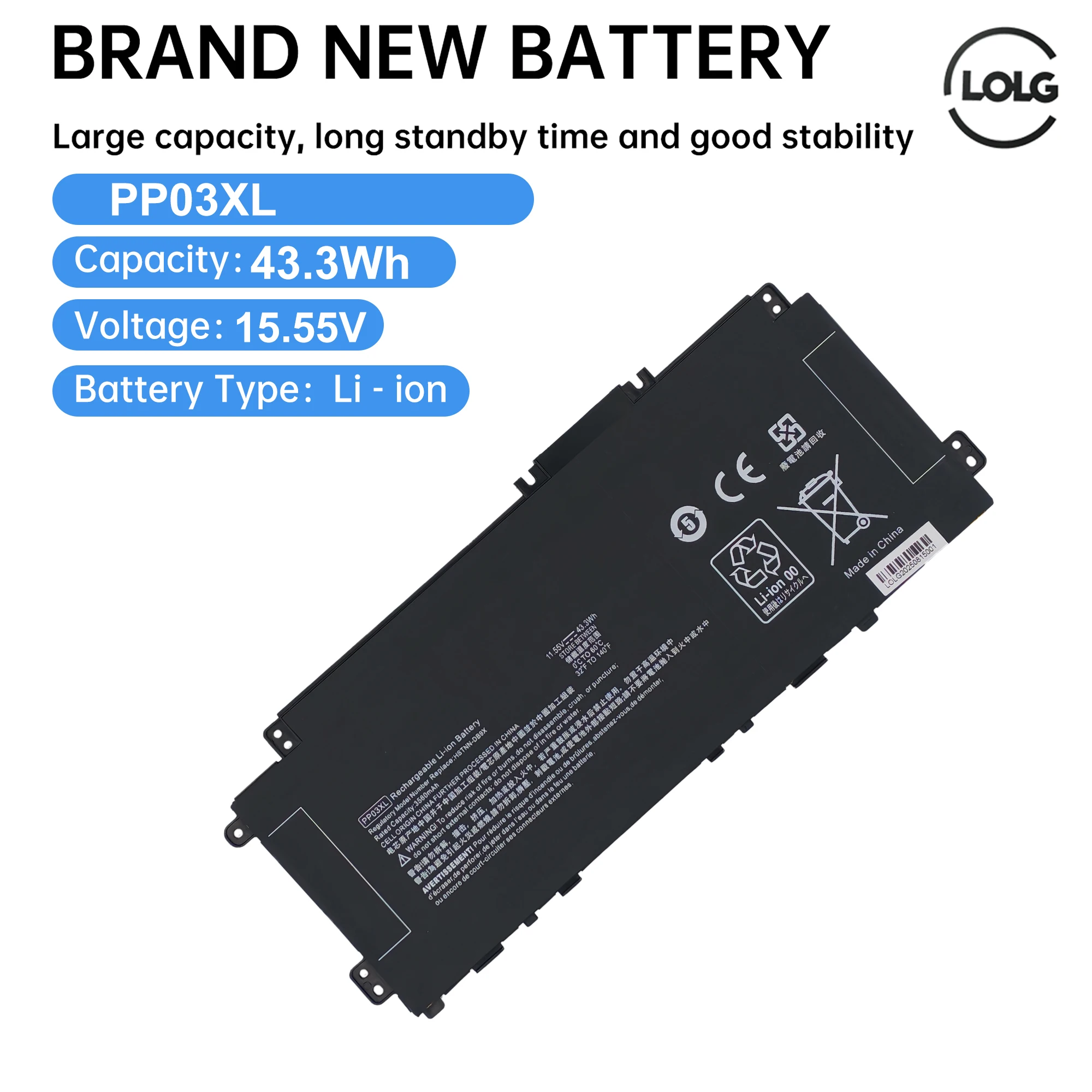 PP03XL PV03XL Lapto…
