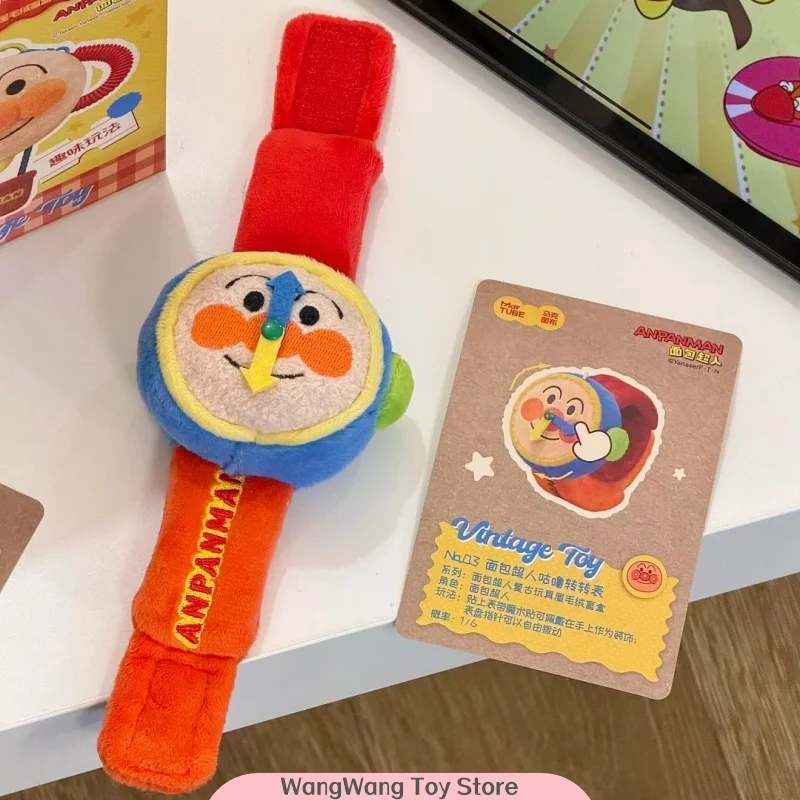 NEW Martube Anpanman Retro Toy Series Plush Blind Box  Bag Pendant Ornaments Collect Toys Birthday Gifts Anime Peripheral Gifts view 6
