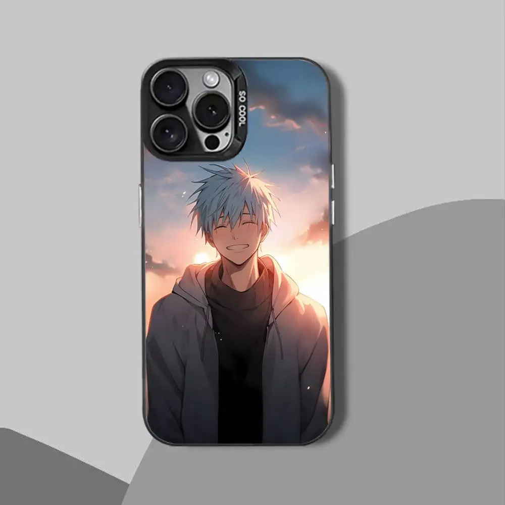 Capa de telefone legal K-Kuroko's BasketballS para iPhone 12,16,11,14,13,17,15,E,Max,Plus,Air,Pro,Mini preto à prova de choque IMD rígido