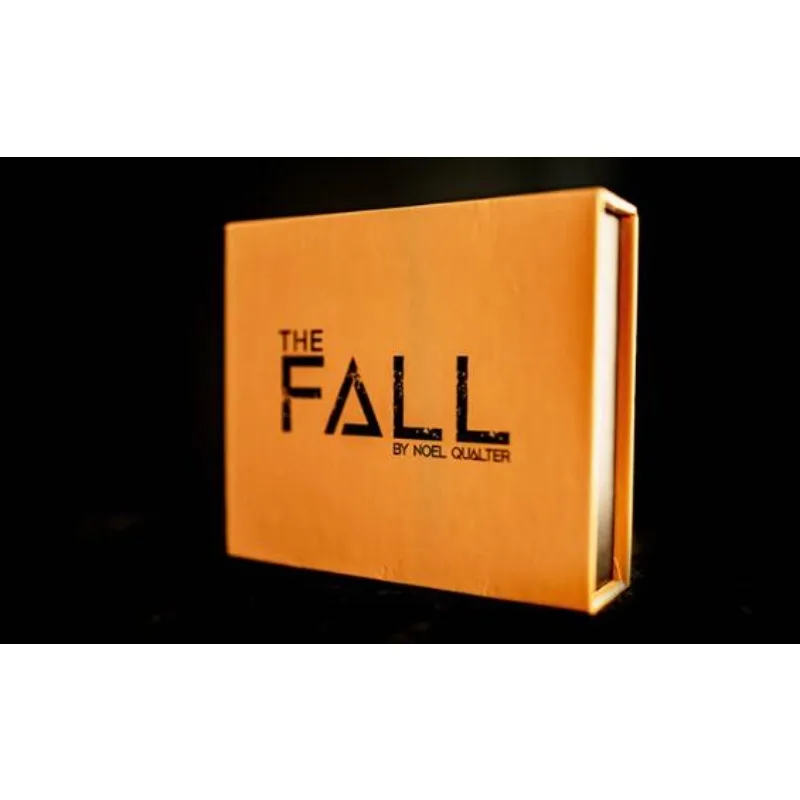 The Fall Gimmicks By Noel Qualter Close Up Magic Tricks Illusions Card Magic Card-Thru-Window Amazingly Visual Penetration Props