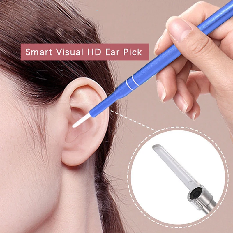 5.5MM HD Visual Ear Endoscope 3 in 1 USB Otoscope Ear Wax Cleaning Inspection Camera Tools for Android Phone PC