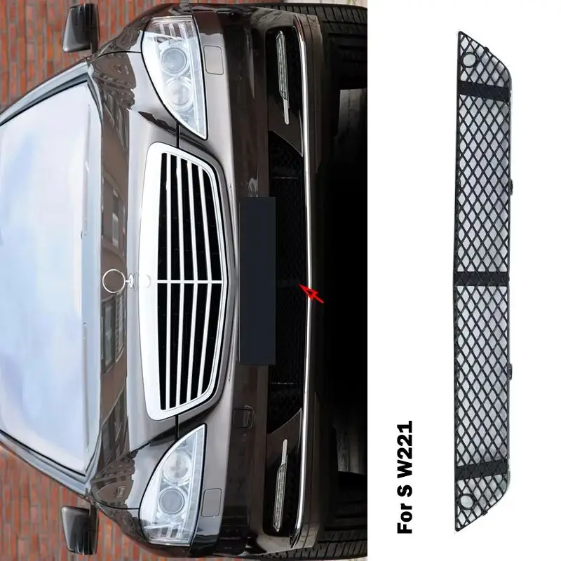 

A2218852322 Для Mercedes Benz S Class W221 S300L S600L Передняя нижняя решетка бампера решетка радиатора детали воздухозаборника аксессуары