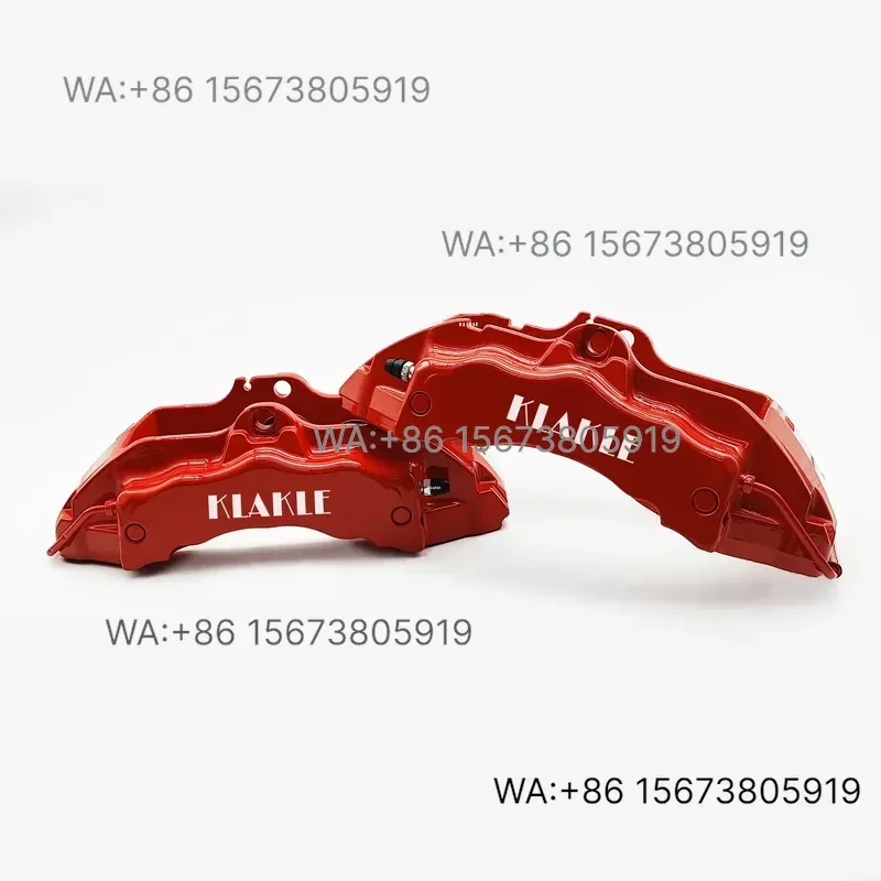 For  Wmwmnu  KLAKLE Aviation Aluminum Alloy 6 Pistons Big Brake Calipers Dragon Brake Rotor Disc Kit  200
