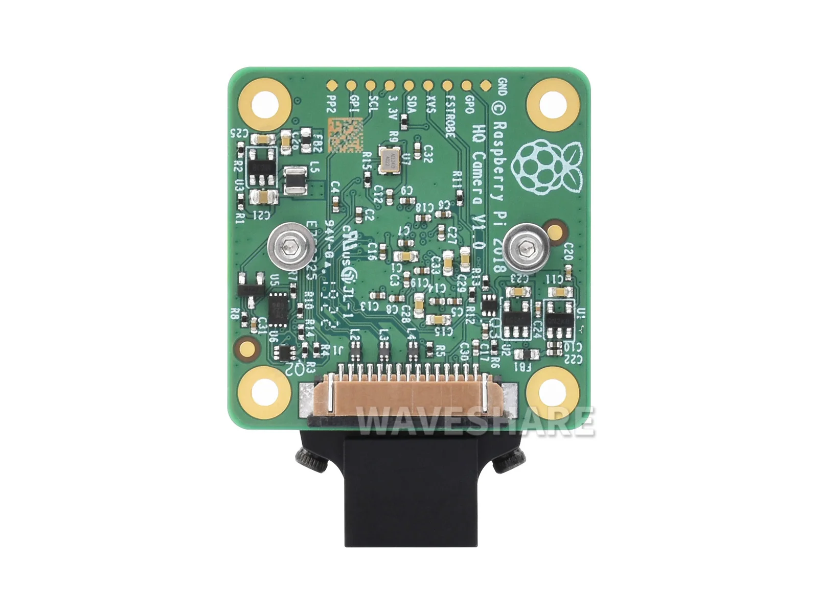 Soporte para cámara Raspberry Pi HQ M12 |   Sensor Sony IMX477 |   12,3 MP |   Soporte de lente M12 |   Rendimiento con poca luz |   Todos los modelos Pi