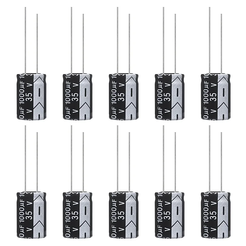 

1000uF 35V 13x20mm Electrolytic Capacitor 1000 UF MFD 35 Volt 0.51x0.79in Aluminum Capacitors (Pack of 15)