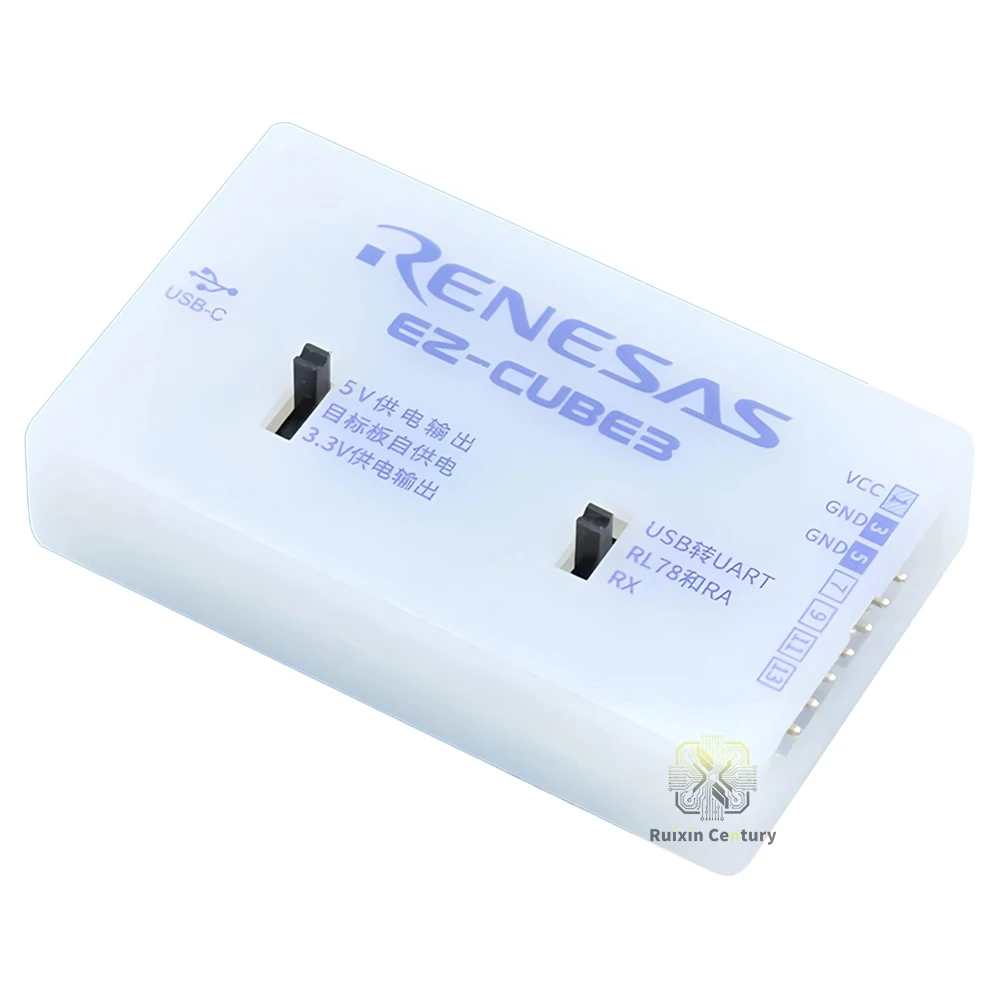 FOR Renesas EZ-CUBE3 CYRCNEZCUBE03 On-Chip Debug Emulator Programmer for RX RA RL78 MCU with Flash Programming & USB-UART