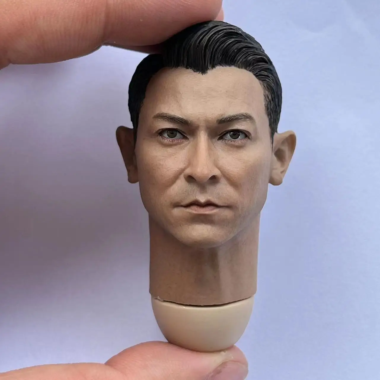 1/6 Scale Hong Kong Singer Andy Lau Head Sculpt Carving Model Fit 12-inch Male Soldier Action Figure Bodies