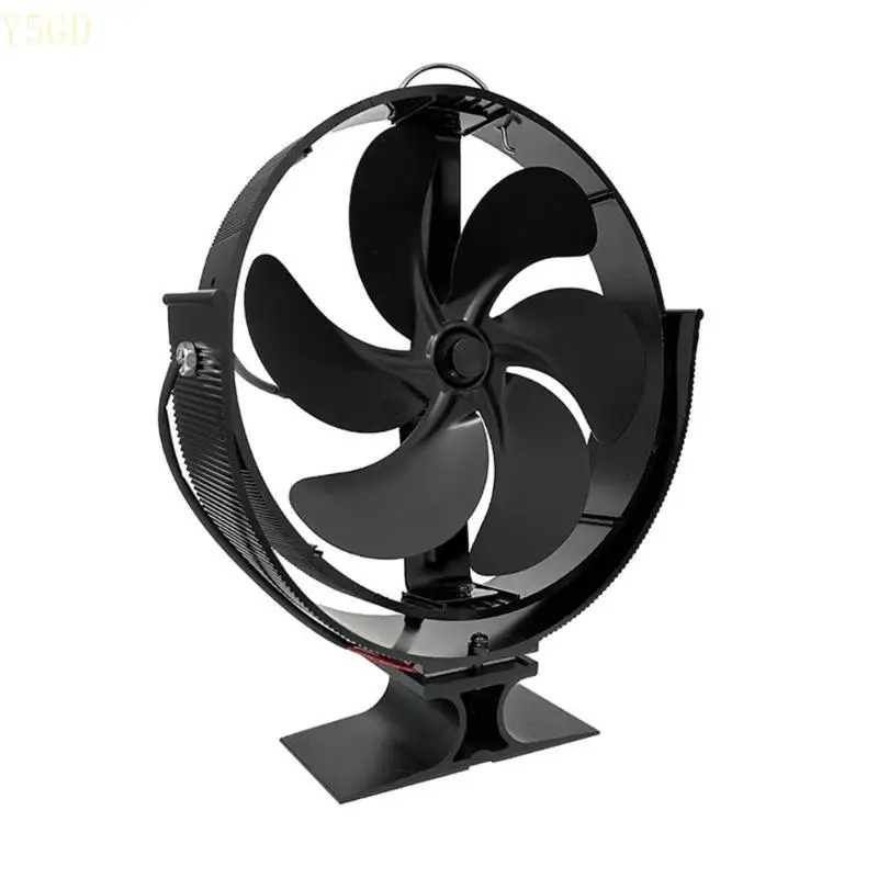 

Y5GD starting Stove Fan 6Blade Heat Powered Stove Fan No Electricity Needed