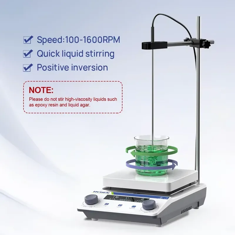 Digital Magnetic Stirrer Hot Plate Laboratory Chemical Mixer Heating Stirring Machine for Lab Research Science Experiment