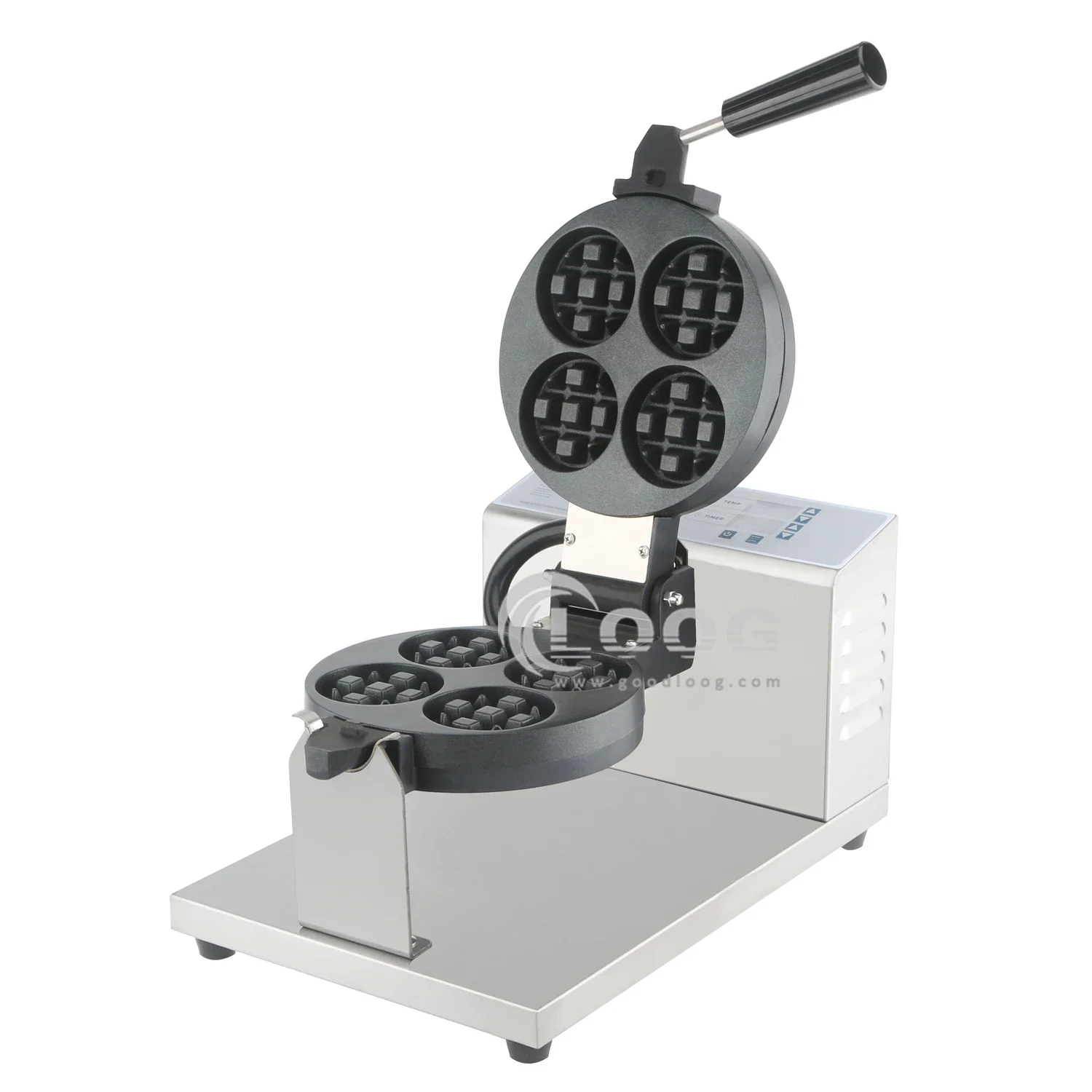 Digital Interchangeable Plate Waffle Maker Commercial Mini Waffle Maker Machine for Sale