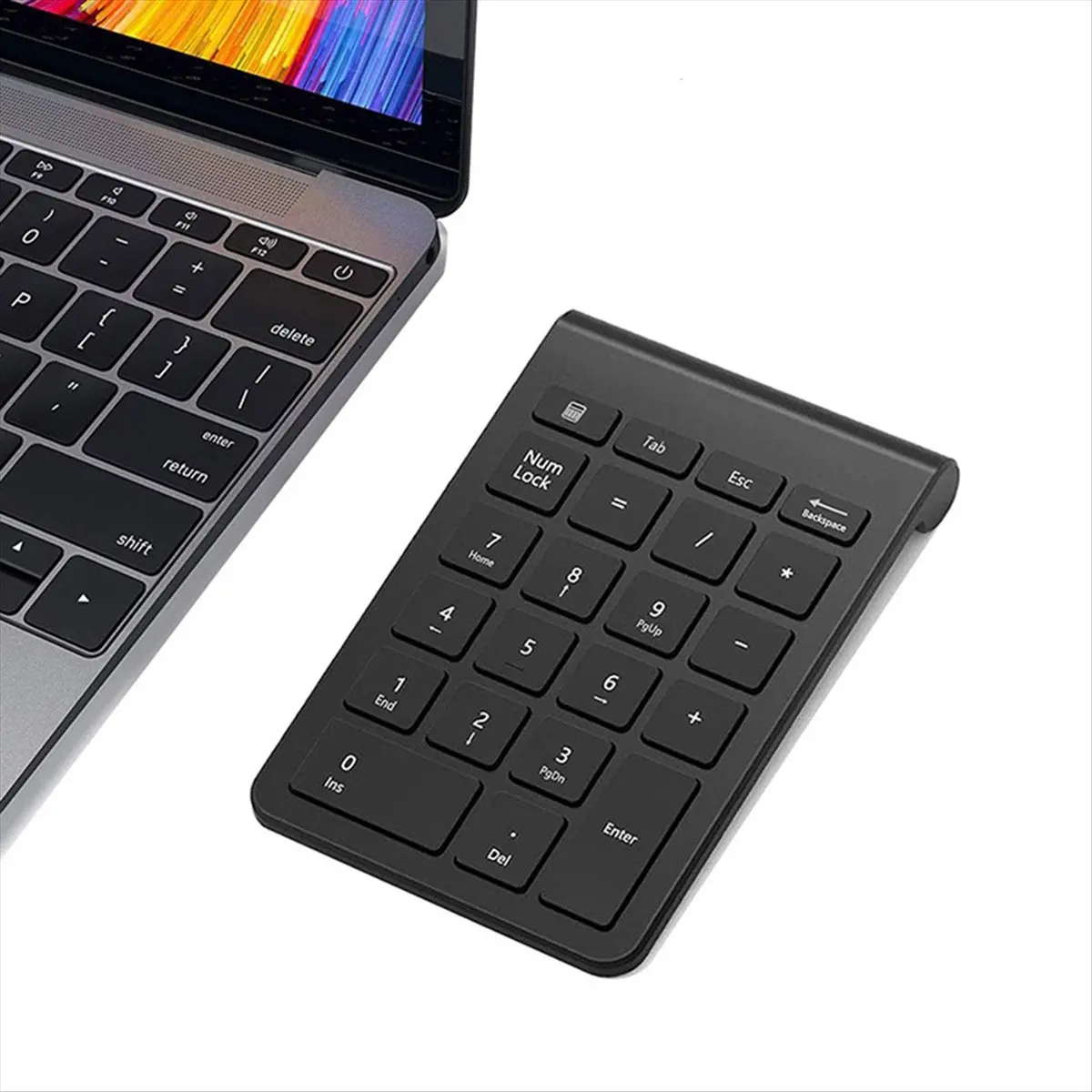 

A23G 22Keys Numeric Keyboard 2.4G Wireless Mini Portable Ergonomic Digital Numpad with USB Receiver for Office Laptop