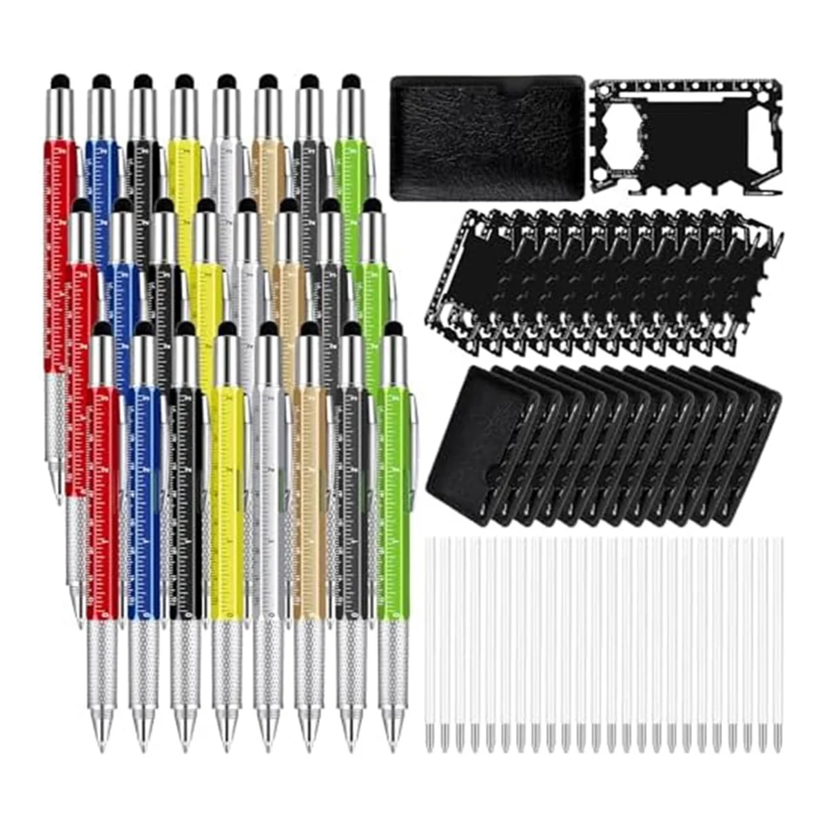 

Multi-Tool Pen Gift Set Its Uses Go Beyond Writing Levels, Rulers