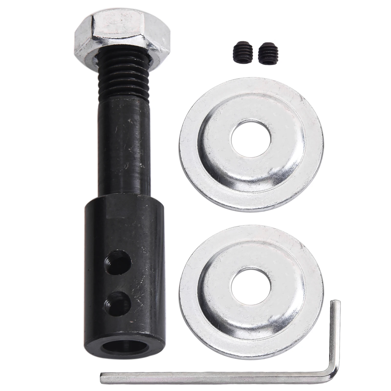 Motor Shaft Arbor Coupler Extender Sleeve Spindle Couple Chuck Adapter Convert Bench Grinder Extension Rod Buff Wheel Rotary