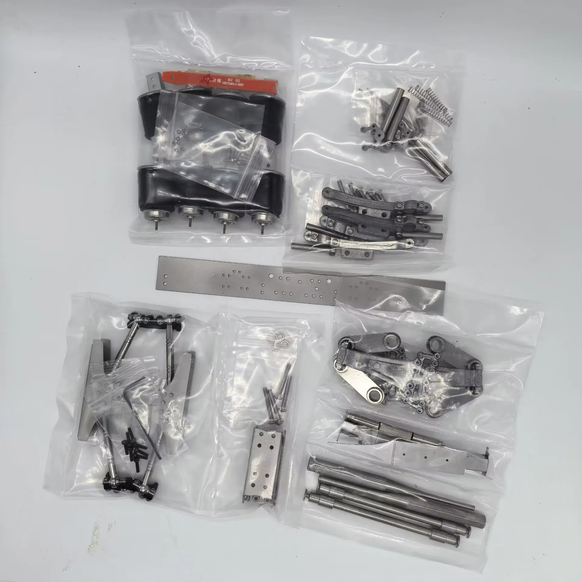 SCALECLUB 1/14 Single Holder 8 Air Bag Tandem Suspension System