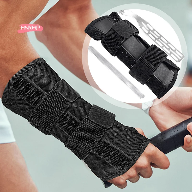 1Pc Adjustable Wrist Brace Night Support with Splints for Carpal Tunnel Relief Injury Pain Sprain Tendonitis Relief