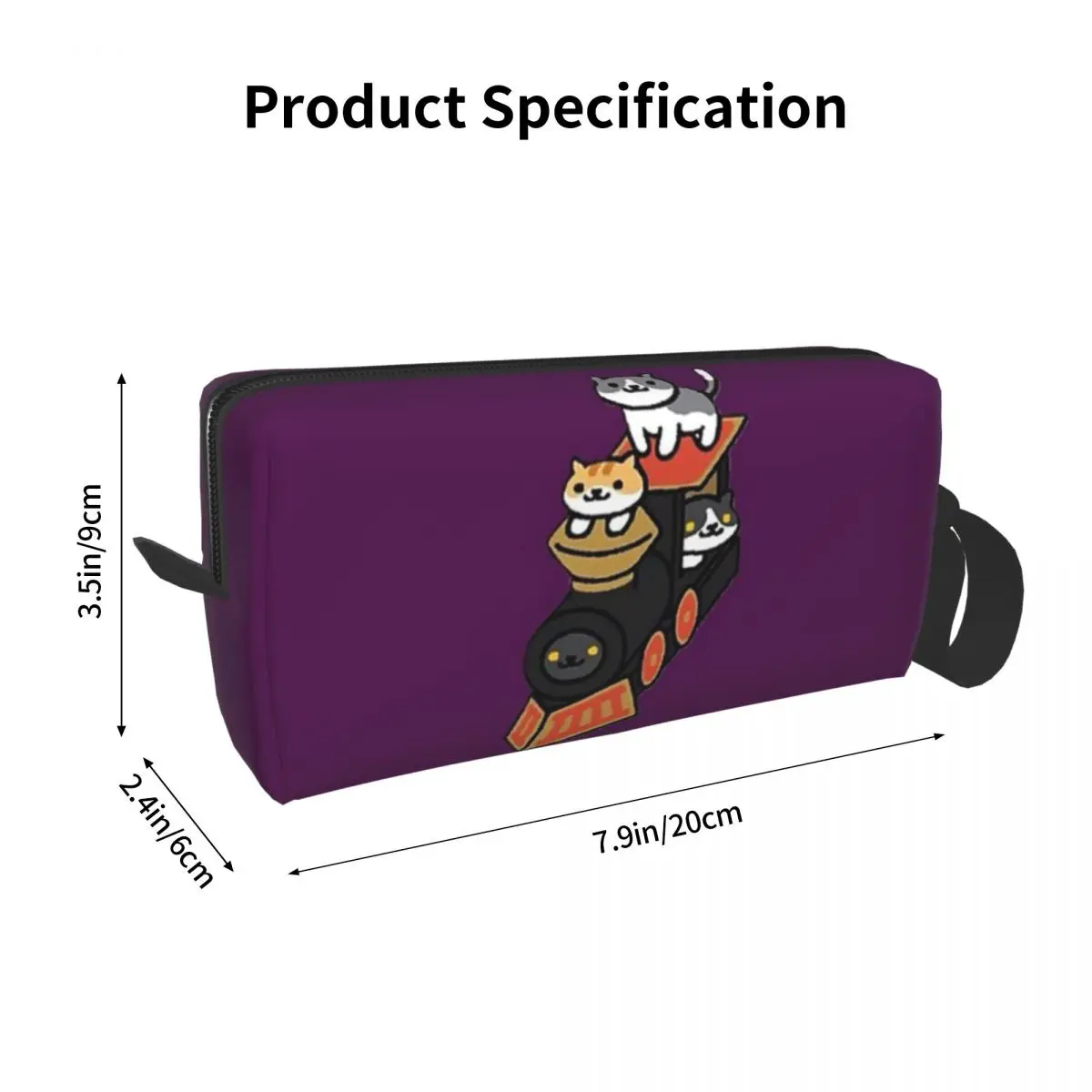 Neko portals neko atsume gatos lápis caso para menino menina presentes caneta caixa saco de lápis artigos de papelaria suprimentos de viagem feminino saco de cosméticos