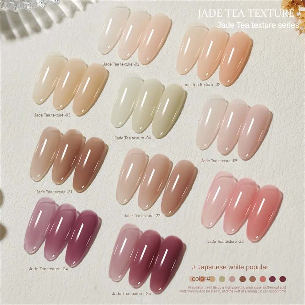 Phototherapy Glue Color Ice Transparent Color Reinforcement Glue Nail Products Nail Lengthening Gel Kind Reminder Makeup