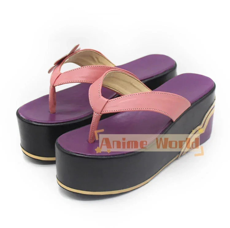 Genshin Impact Yumemizuki Mizuki Cosplay Schuhe Stiefel Halloween Karneval Stiefel Nach Maß